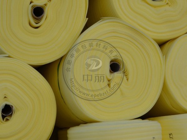 黄色珍珠棉卷材